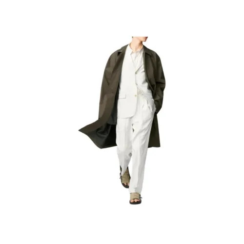 UNIQLO C Collection Белые Унисекс Повседневные Брюки