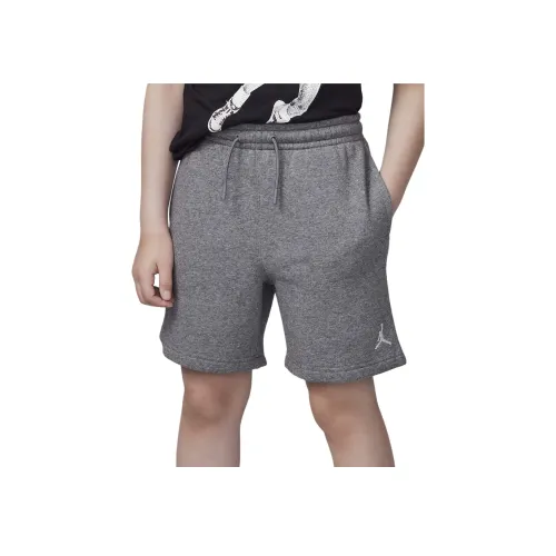 Jordan MJ Brooklyn Fleece Essentials Шорты Подростки Углеродная Смесь