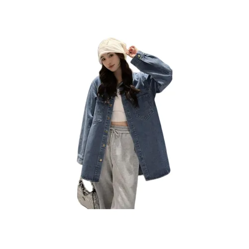 MINETTE Синий Женские Джинсовые Куртки