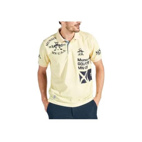 MUNSINGWEAR Желтая Мужская Поло
