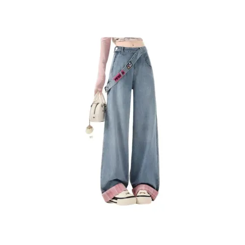 MUMUTU Светло-синие женские джинсы