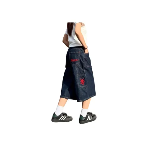 TBSM Джинсовый синий Унисекс Джинсовые шорты