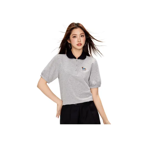 CHOCOOLATE T Рубашка Женская GYX Серый