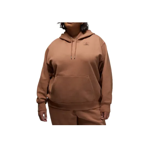Jordan Flight Fleet FW AW24 Толстовка Женская Коричневая