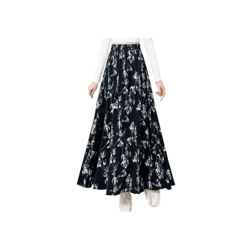 Cypress House Повседневный Длинный Юбка Женские