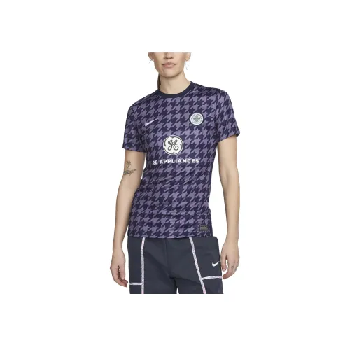 NIKE Valley Фиолетовый Женские Футболки