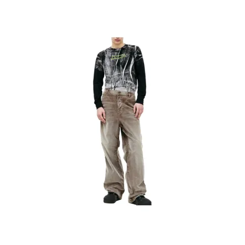 DIESEL Khaki Мужские Повседневные Брюки