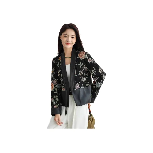 BILISISHANYANG Овчина Натуральная кожа Куртка Женская