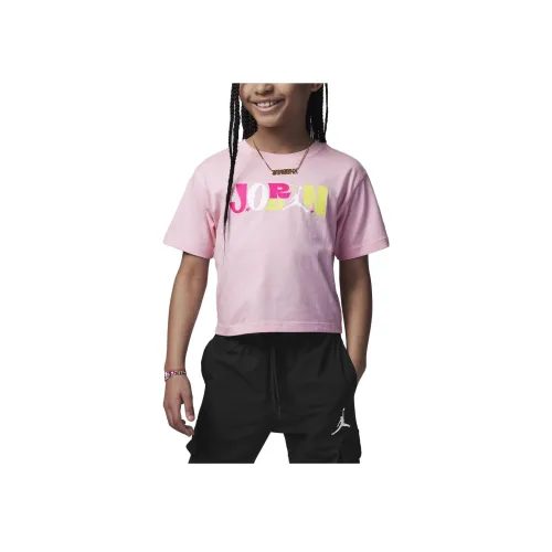 JORDAN SNIPES USA Средний Светло-Розовый KIDS T-Рубашки