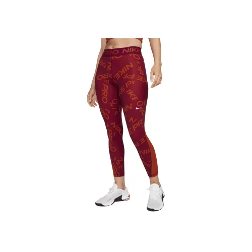 Nike Pro Leggings Женские Noble Красный