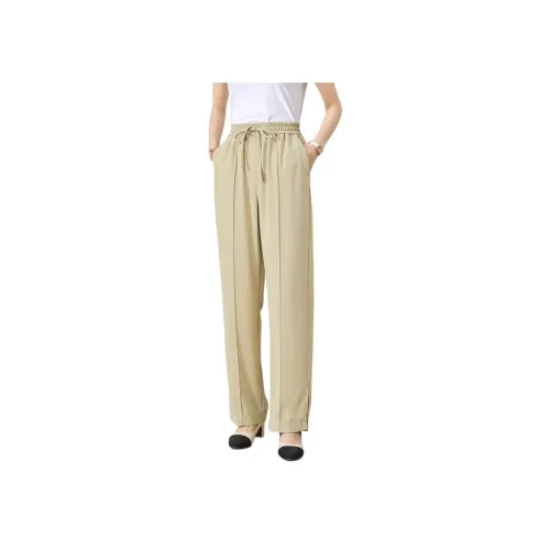 Itisf4 Повседневные брюки Женские Абрикос