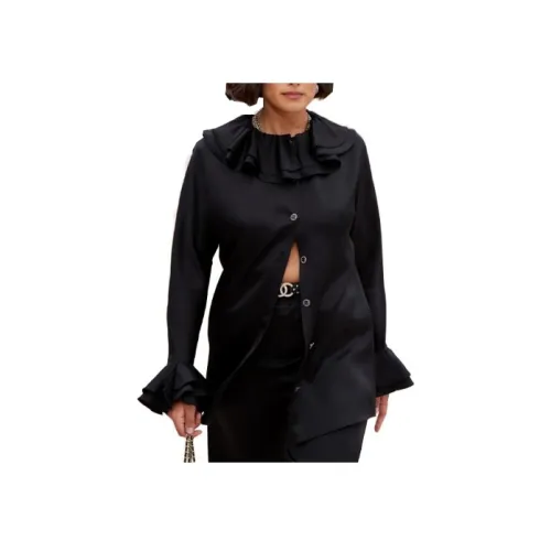 CHANEL Черные Женские Рубашки