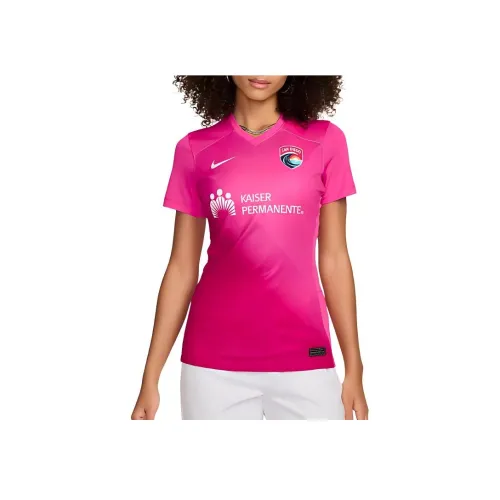 nike San Diego Wave FC 2024 Stadium Вторичный Футбол Джерси Женские Лазерный Фиолетовый