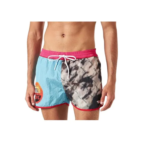 DIESEL Blue Мужские Пляжные Шорты