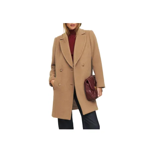 REFORMATION KAI Пальто Женское CAMEL