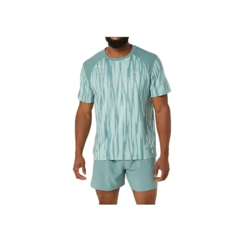 Asics Зеленый Мужской T-Shirt