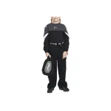 Чёрный/Глубокий серый / Белый/Белый