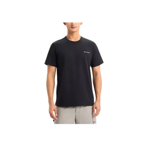 Коллаборация Columbia City Outdoor Collection Черный/012 Мужская T-рубашка