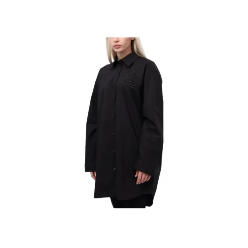 DIESEL Черные Женские Рубашки