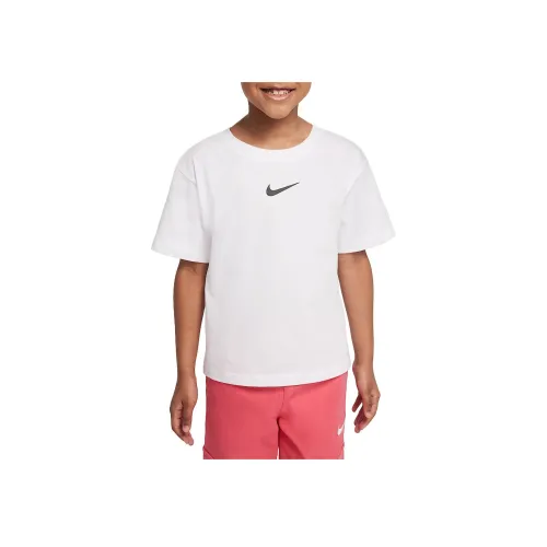 NIKE Белая рубашка для дошкольников Pre School T