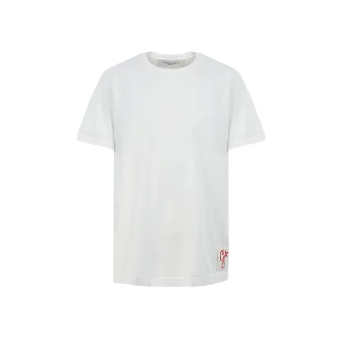 Golden Goose Белая Мужская T-рубашка