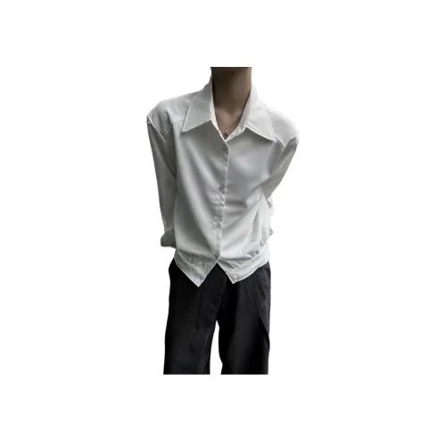 MORii Белый Унисекс Рубашки