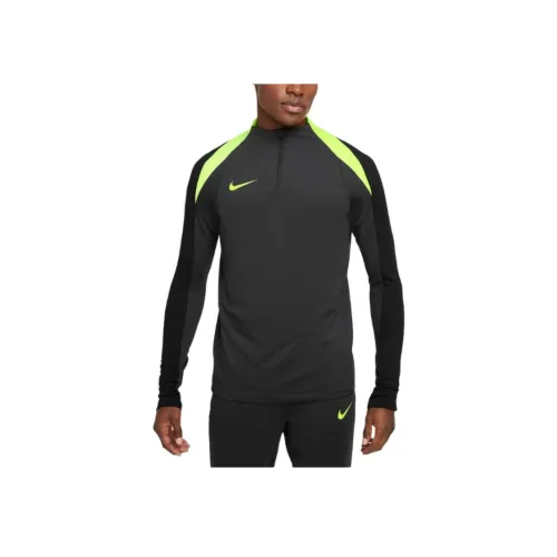 nike Dri FIT Strike Футбол Джерси Мужской Темно-серый