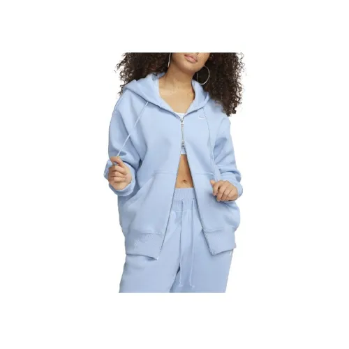 nike Sportswear Phoenix Fleece Толстовка Женская Синяя