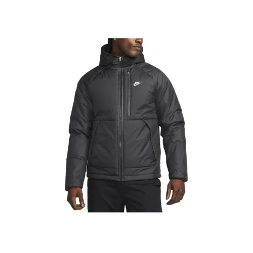 nike Sportswear Therma Fit Отталкивающие Куртки и Пальто Мужской Темный Дымчатый Серый