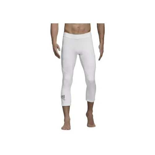 Adidas Alphaskin Ask Spr TIG 34 Спортивные брюки Мужской Белый