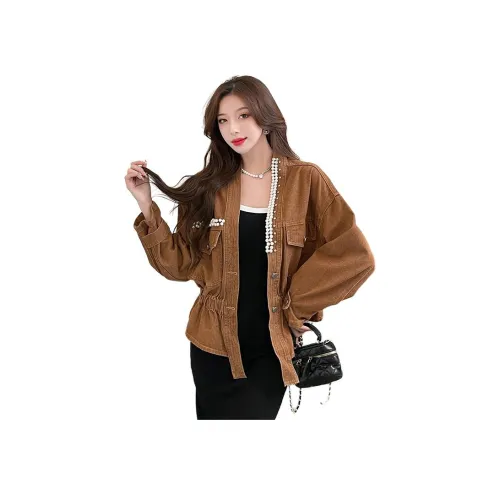 MINETTE Коричневый Женские Джинсовые Куртки