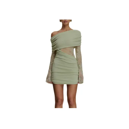 Meshki Длинное платье с длинными рукавами женское