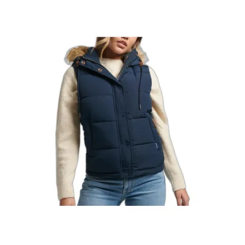 SUPERDRY Жилет Женские Navy Blue