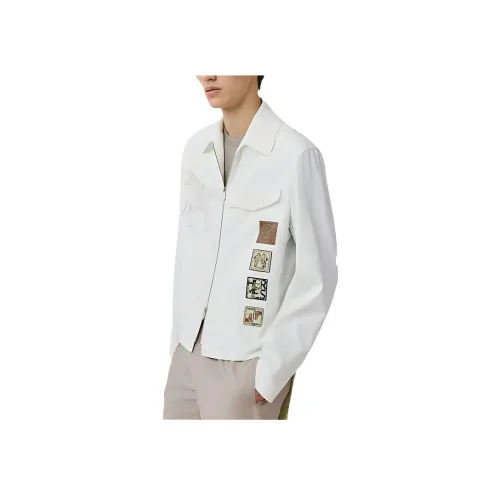 HERMES Белый Мужской Куртки