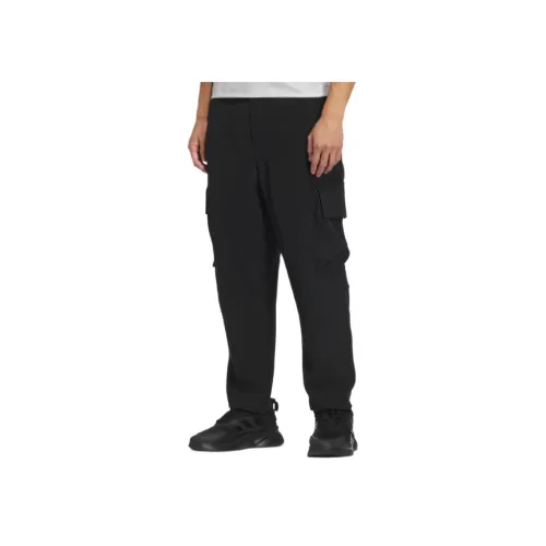 Adidas Вязаные Тренировочные Штаны Мужские Черные