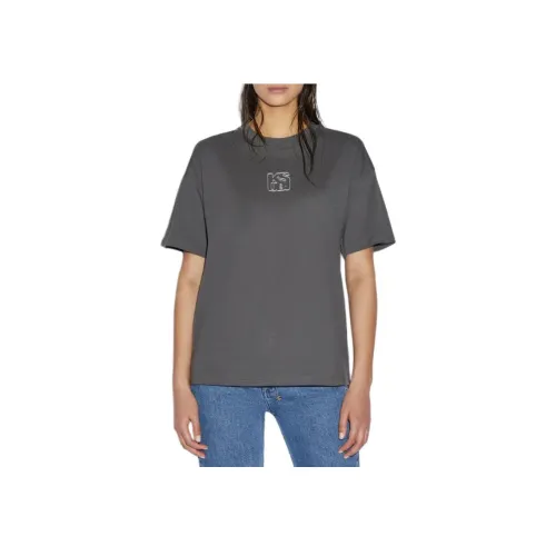 Ksubi T-Shirt Женская Угольный Серый