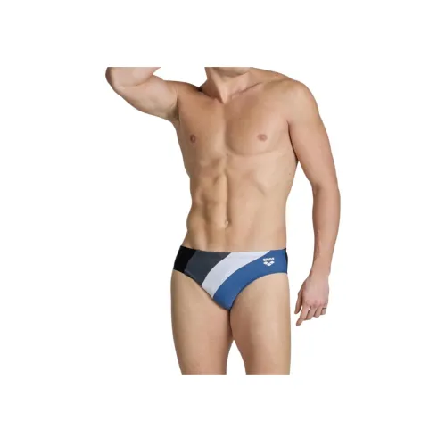 Arena Waves Плавательные шорты Мужские Черный Белый Синий