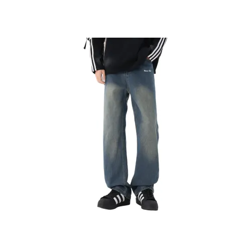 Warrior Huichao Riding The Wind Collection Джинсы Унисекс