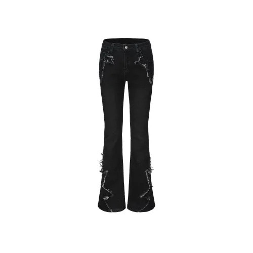 A11·N22 Черные Женские Джинсы