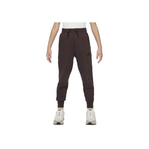 Подростки Nike Вязаные Тренировочные Штаны Sportswear Tech Fleece Барочный Коричневый
