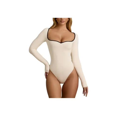 OH POLLY Сливочный Женский Боди