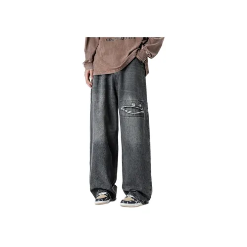 Glona Klio Серые Унисекс Джинсы