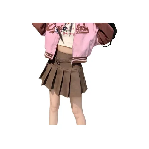 YICHEN Кожаные короткие юбки для женщин