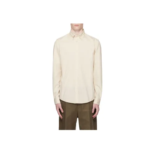 Hugo Boss Экрю Мужские Рубашки