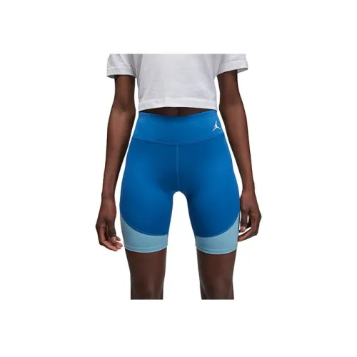 Jordan Blue Women's Athletic Shorts  
Джордан Синий Женские Спортивные Шорты