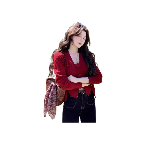 BVODE Красный Женский Трикотаж