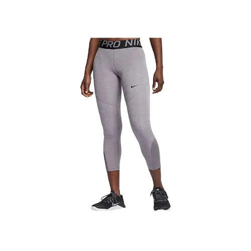 NIKE Серые Женские Леггинсы