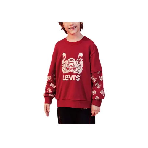 Levi's Свитшот Spicy Перечно-красный Детский