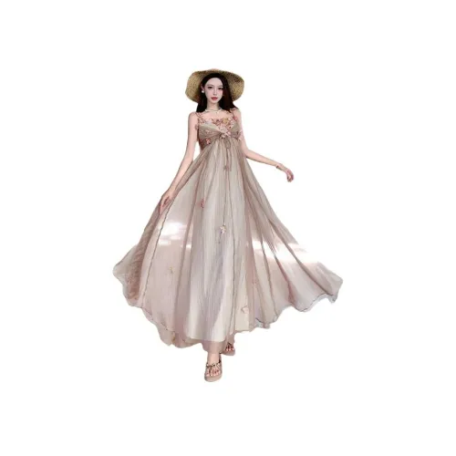 COMMA GIRL Бежевый Женские Слиплатья