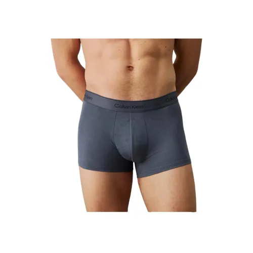 Calvin Klein Мужские Плавательные Шорты Синего Цвета